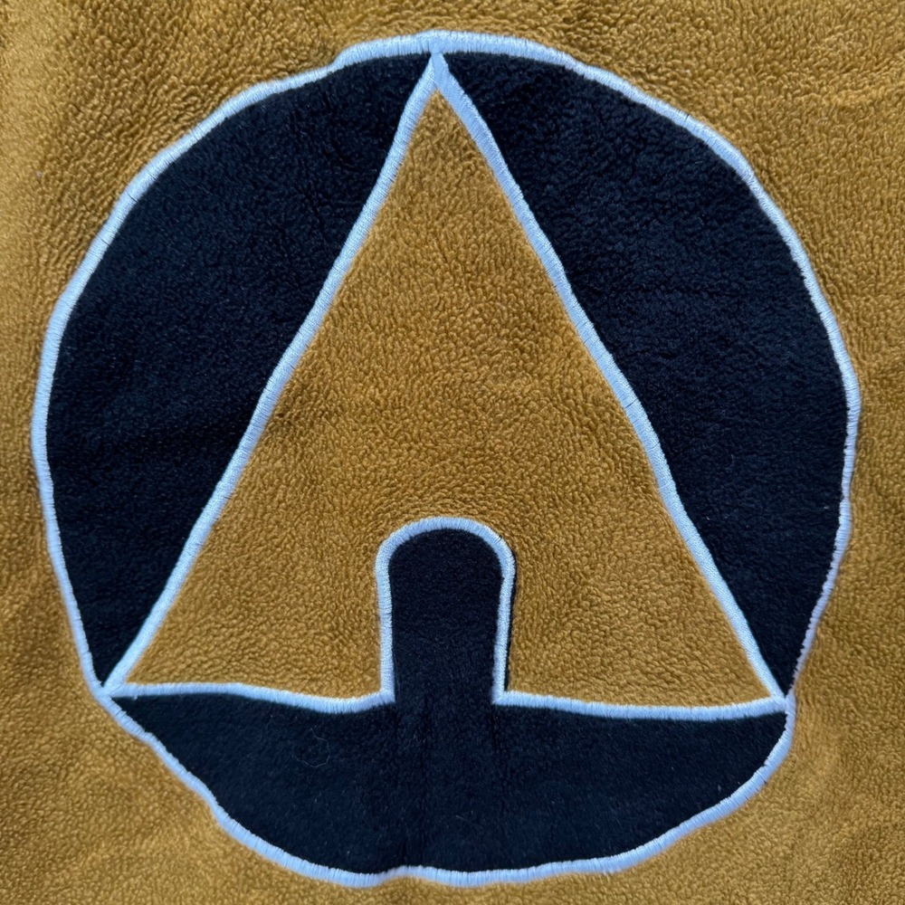 Vintage Airwalk Mens XL Fleece Pullover 1/4 Zip Jacket‎ Retro 90s Heavy Cotton - Picture 6 of 10
